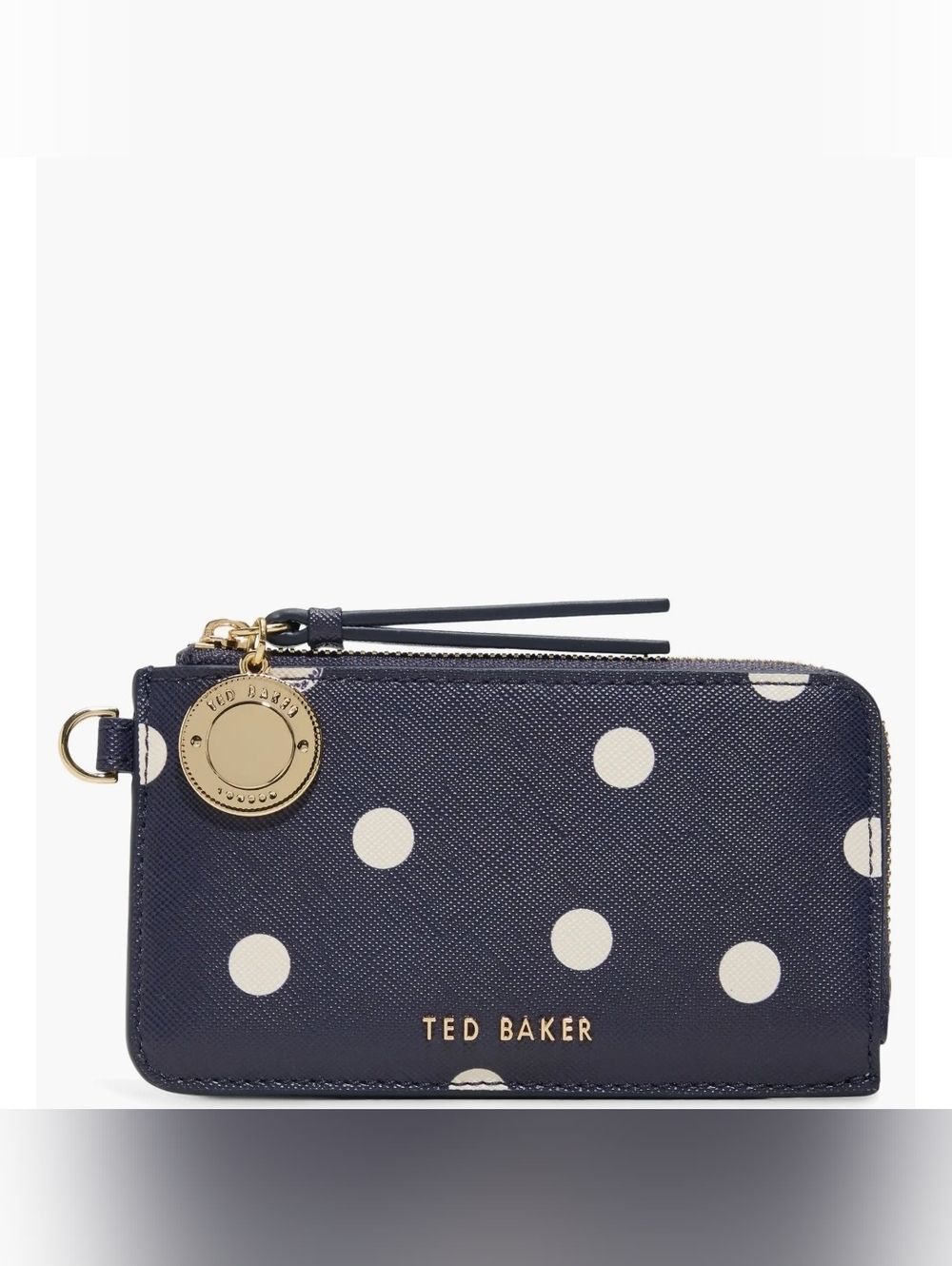 NWT Ted Baker Lulu Polka Dot Faux Leather Wallet
